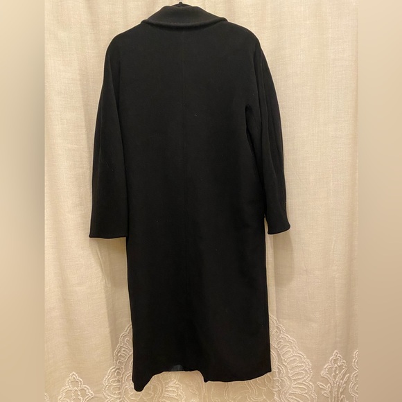 Max mara maxmara madame icon 101801 black coat - Picture 10 of 14